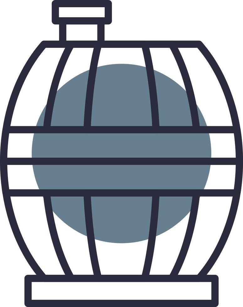 Barrel kreatives Icon-Design vektor