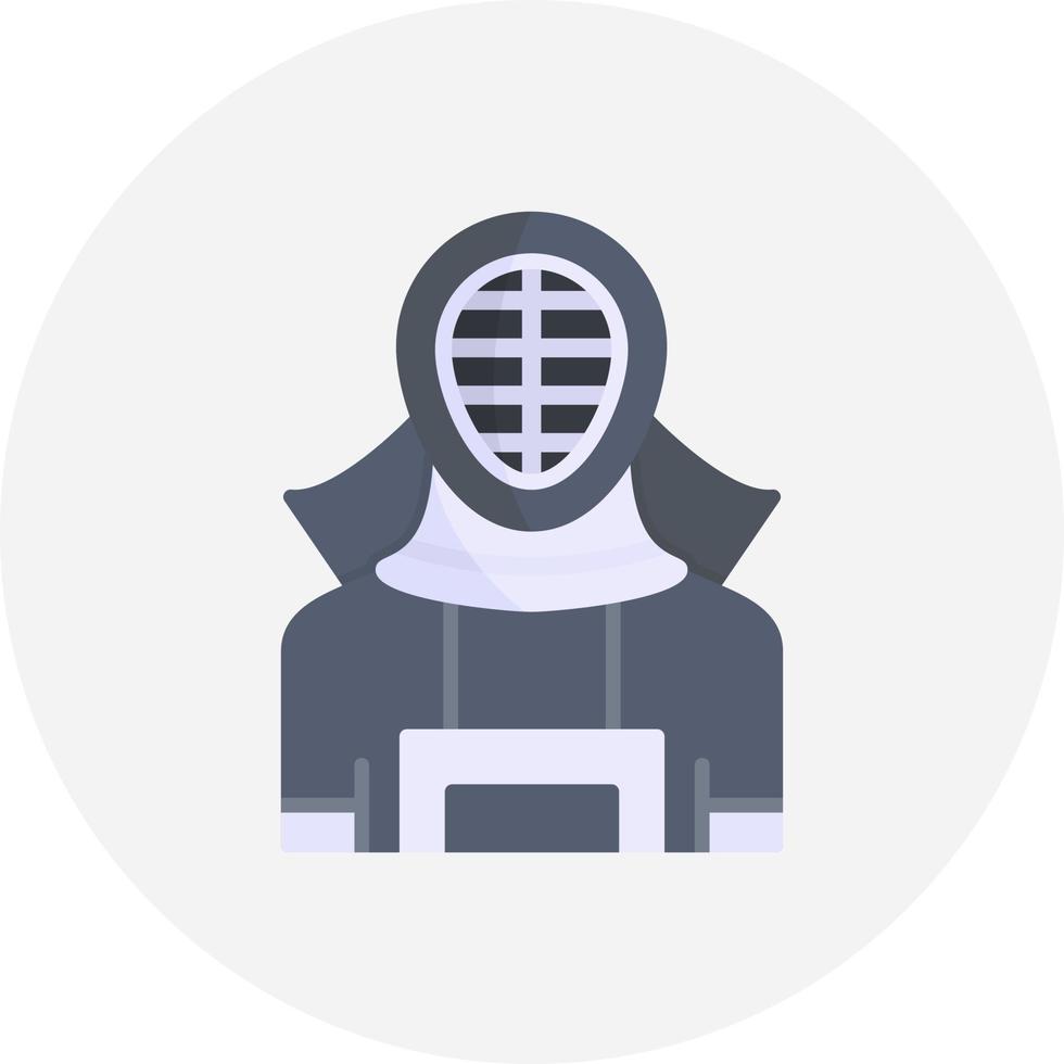 Kendo kreatives Icon-Design vektor