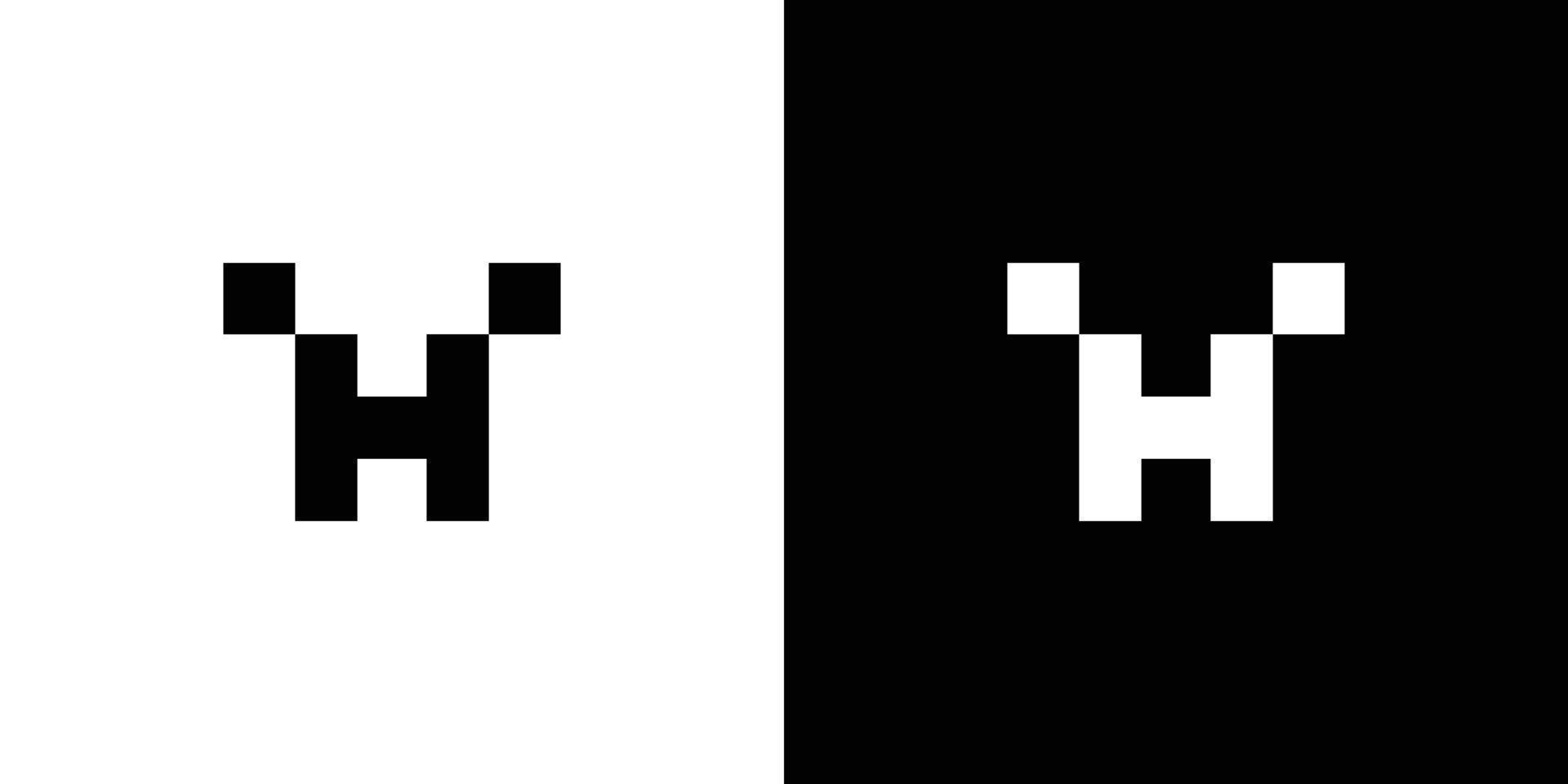 modern och stark brev th initialer logotyp design 3 vektor