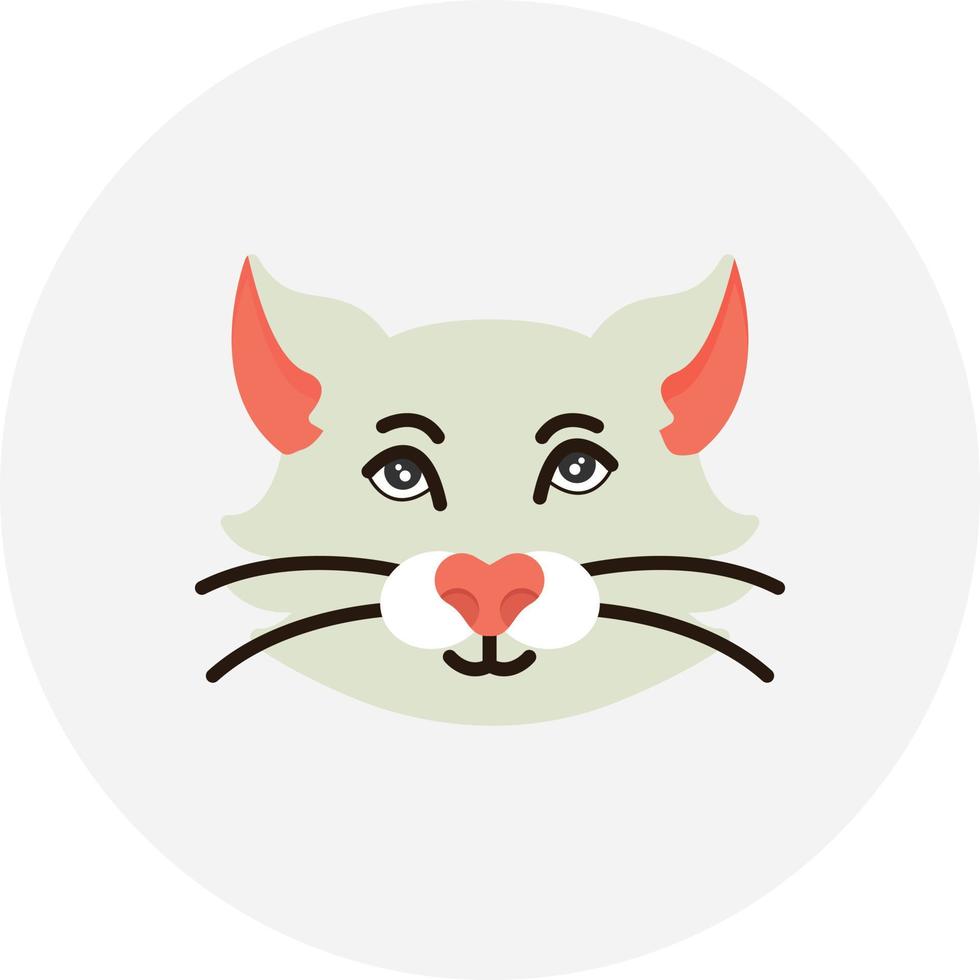 Katze kreatives Icon-Design vektor