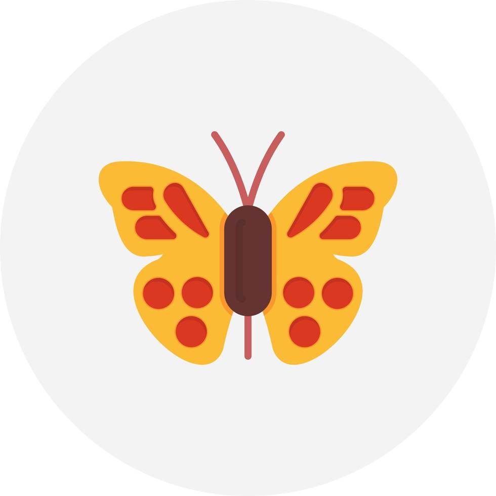 Schmetterling kreatives Icon-Design vektor