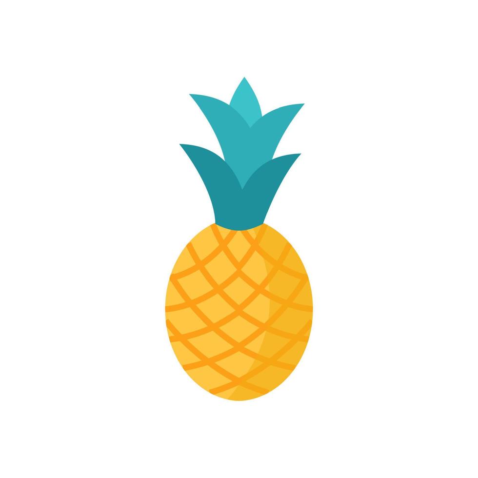 Ananas-Symbol Vektor Illustration Cartoon-Stil.