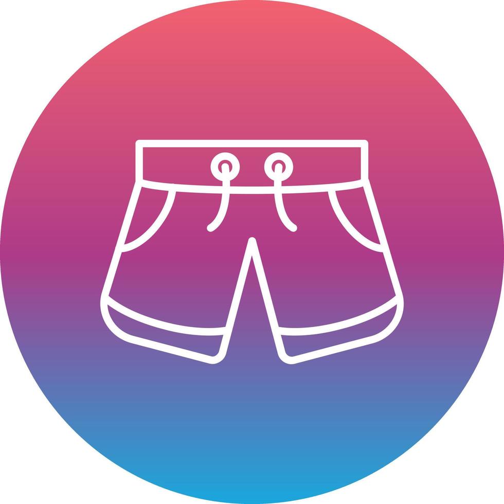 Shorts Vektor-Symbol vektor