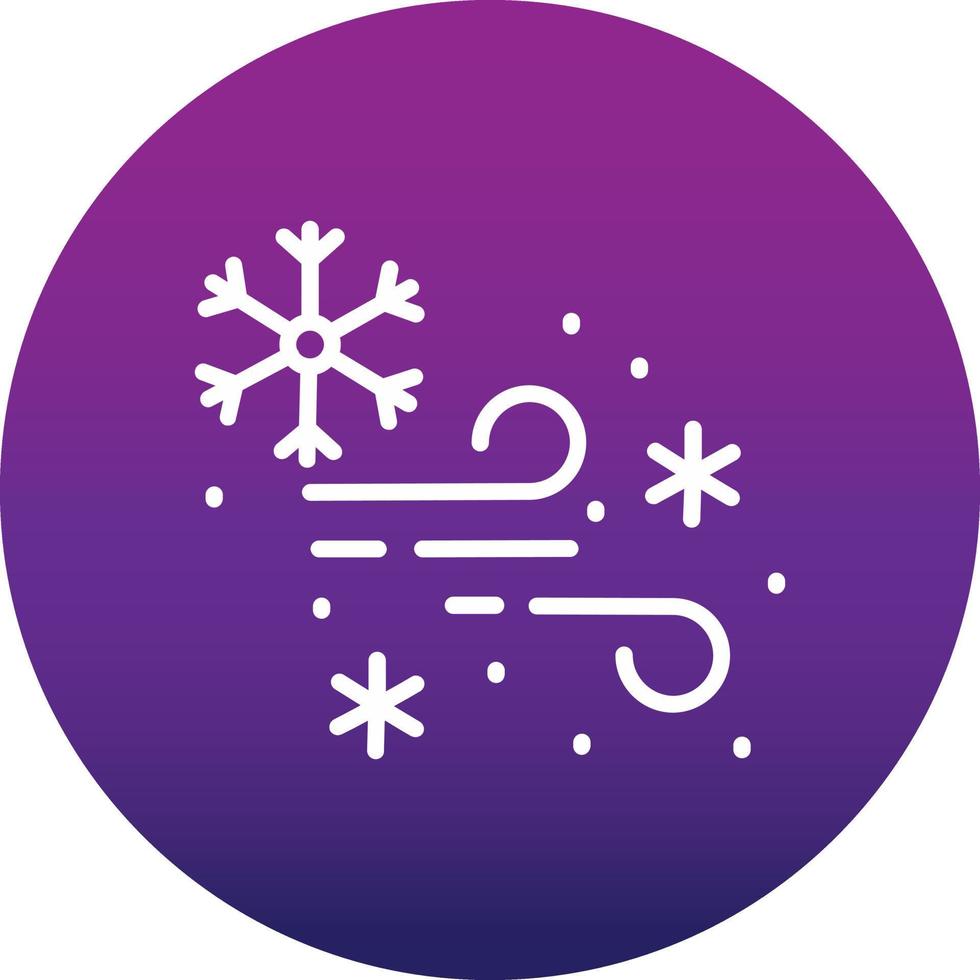 snö storm vektor ikon design