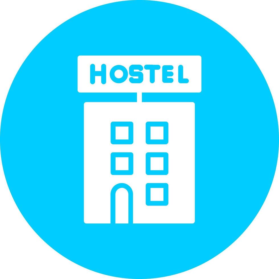 Hostel-Vektor-Symbol vektor