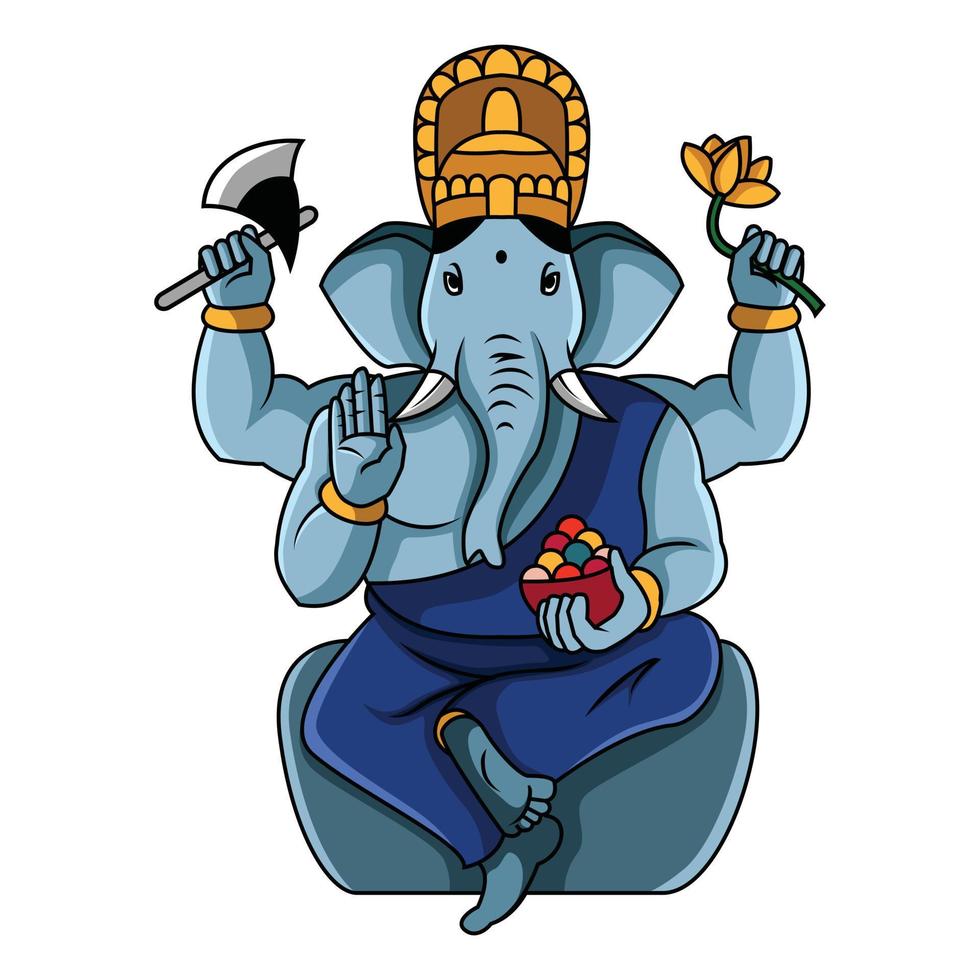 ganesha vektor illustration design