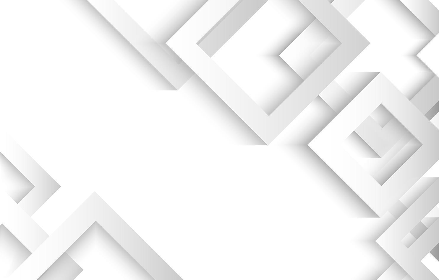 grauer weißer geometrischer abstrakter Hintergrund vektor