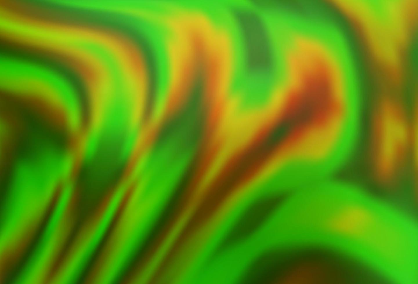 hellgrüner Vektorhintergrund mit flüssigen Formen. vektor