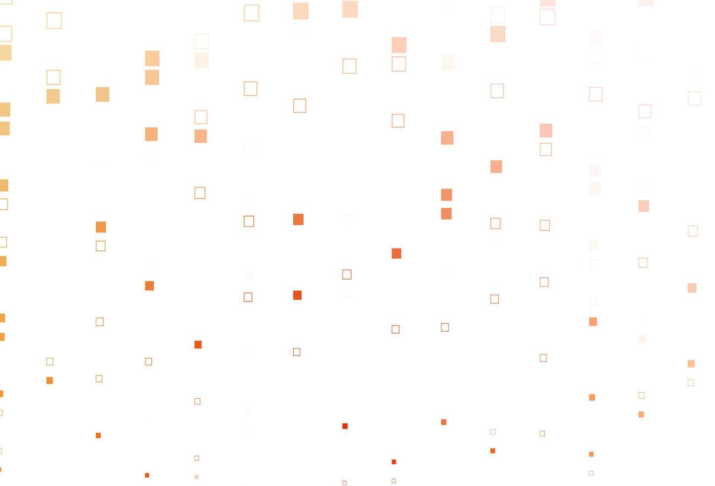 hellgelbe, orangefarbene Vektorabdeckung mit polygonalem Stil. vektor