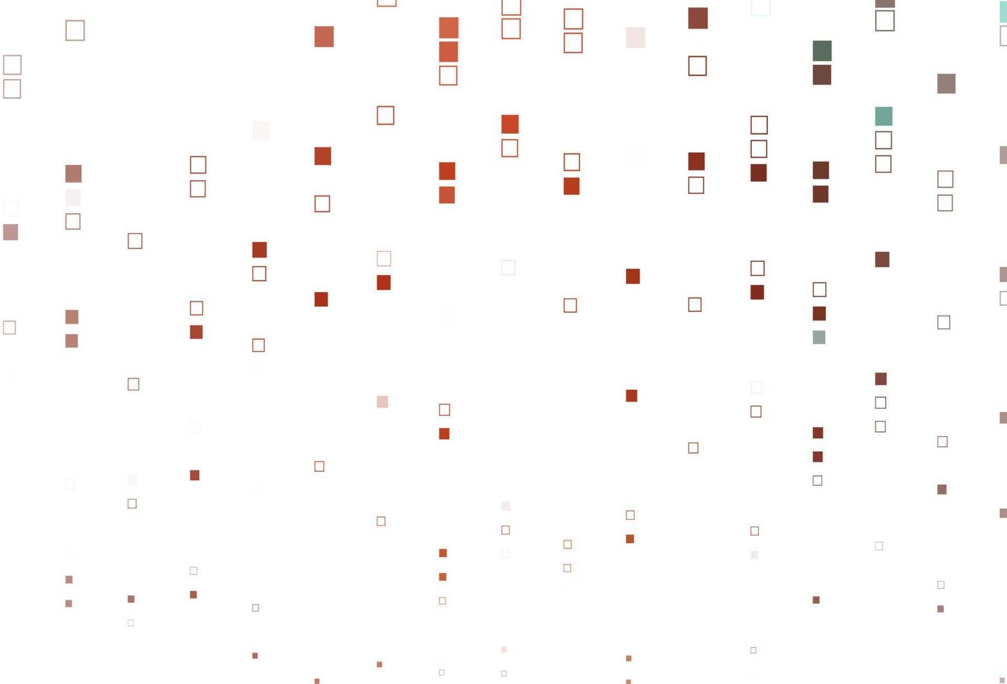 hellroter Vektorhintergrund mit Rechtecken. vektor