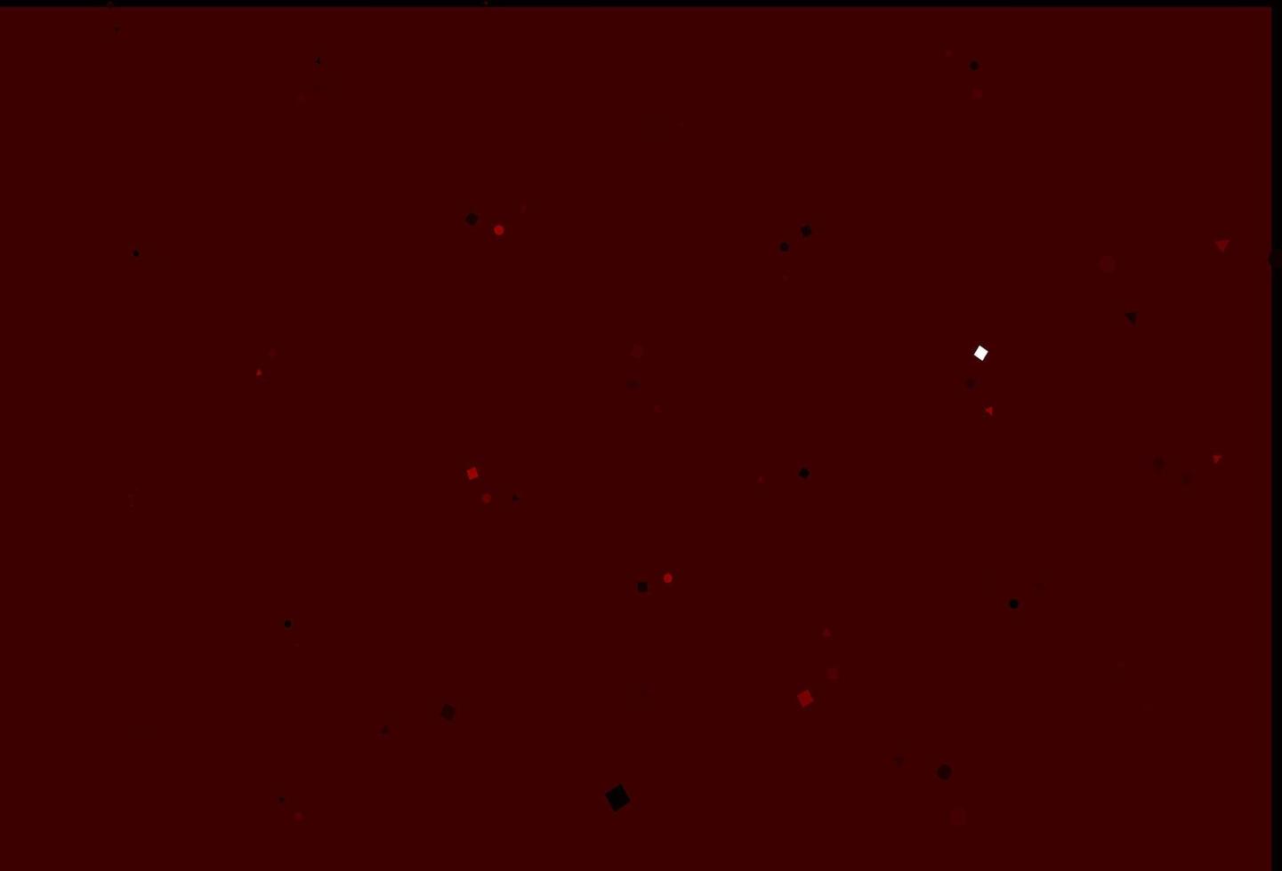 ljus röd vektor bakgrund med trianglar, cirklar, kuber.