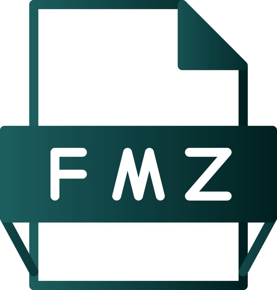 fmz-Dateiformat-Symbol vektor