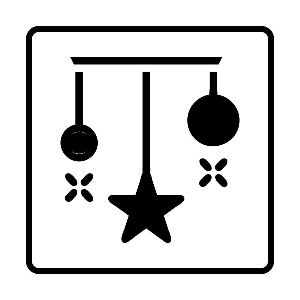 Dekoration festes Symbol. Zeichensymbole für soziale Medien. vektorillustration lokalisiert für grafik- und webdesign. vektor