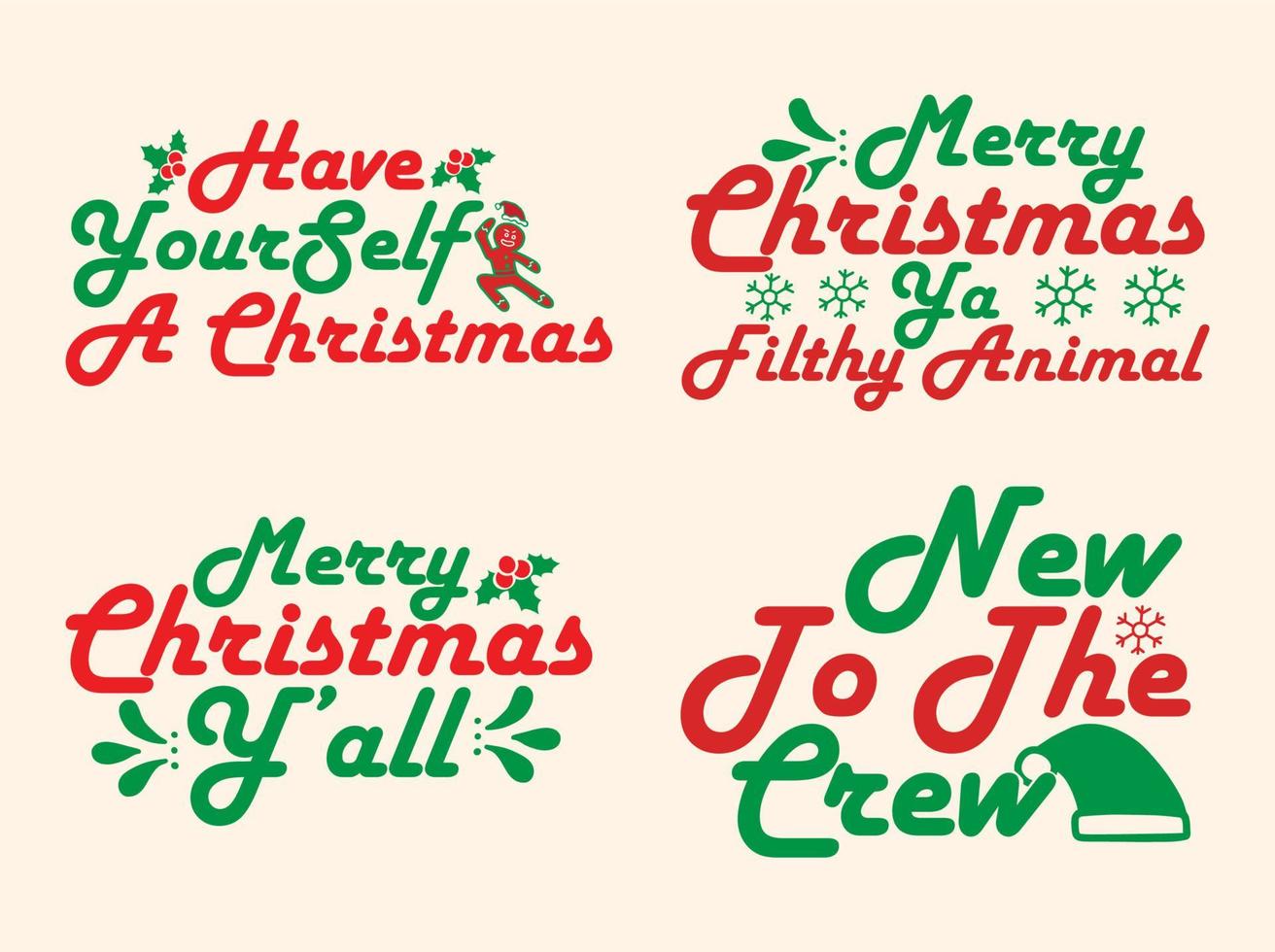Weihnachts-Svg-T-Shirt-Design-Set, Weihnachts-Zitat-Design, Retro-T-Shirt-Design, T-Shirt der frohen Weihnachten vektor