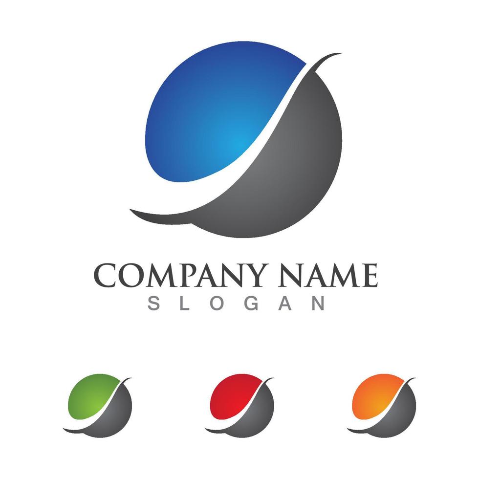 Vorlage für das Logo der Unternehmensfinanzierung vektor