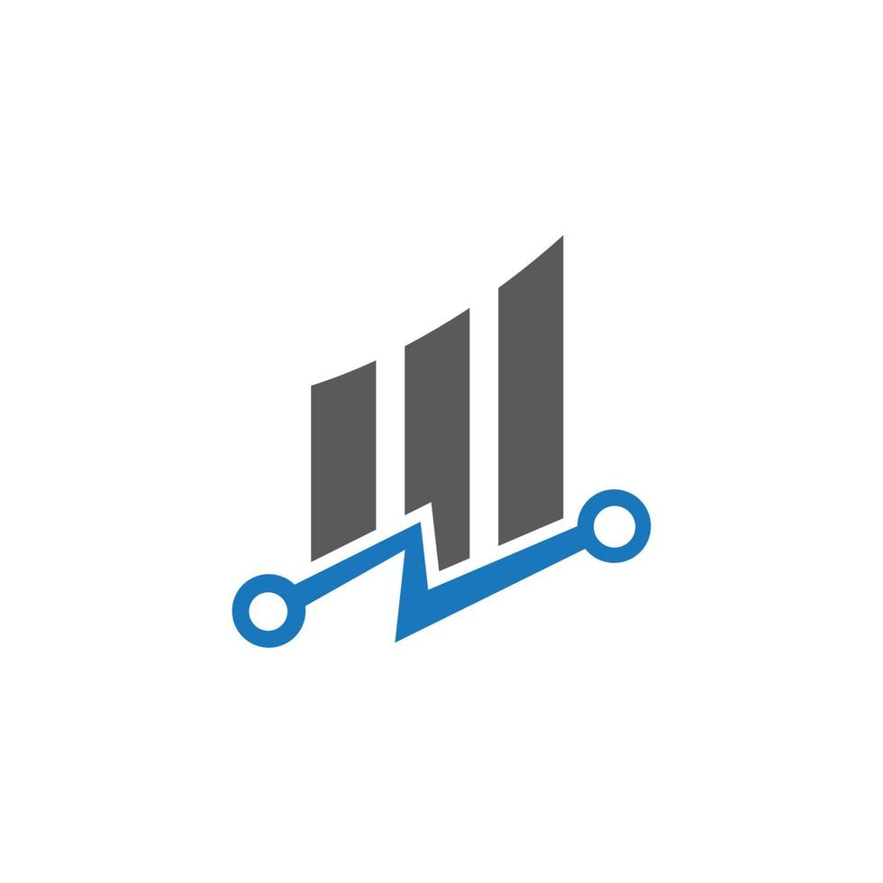 logotyp mall för affärsekonomi vektor