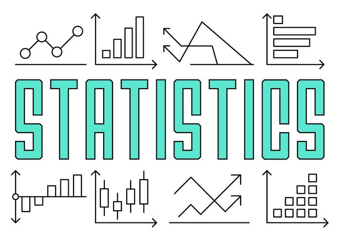 Kostenlose Linear Webstatistik vektor