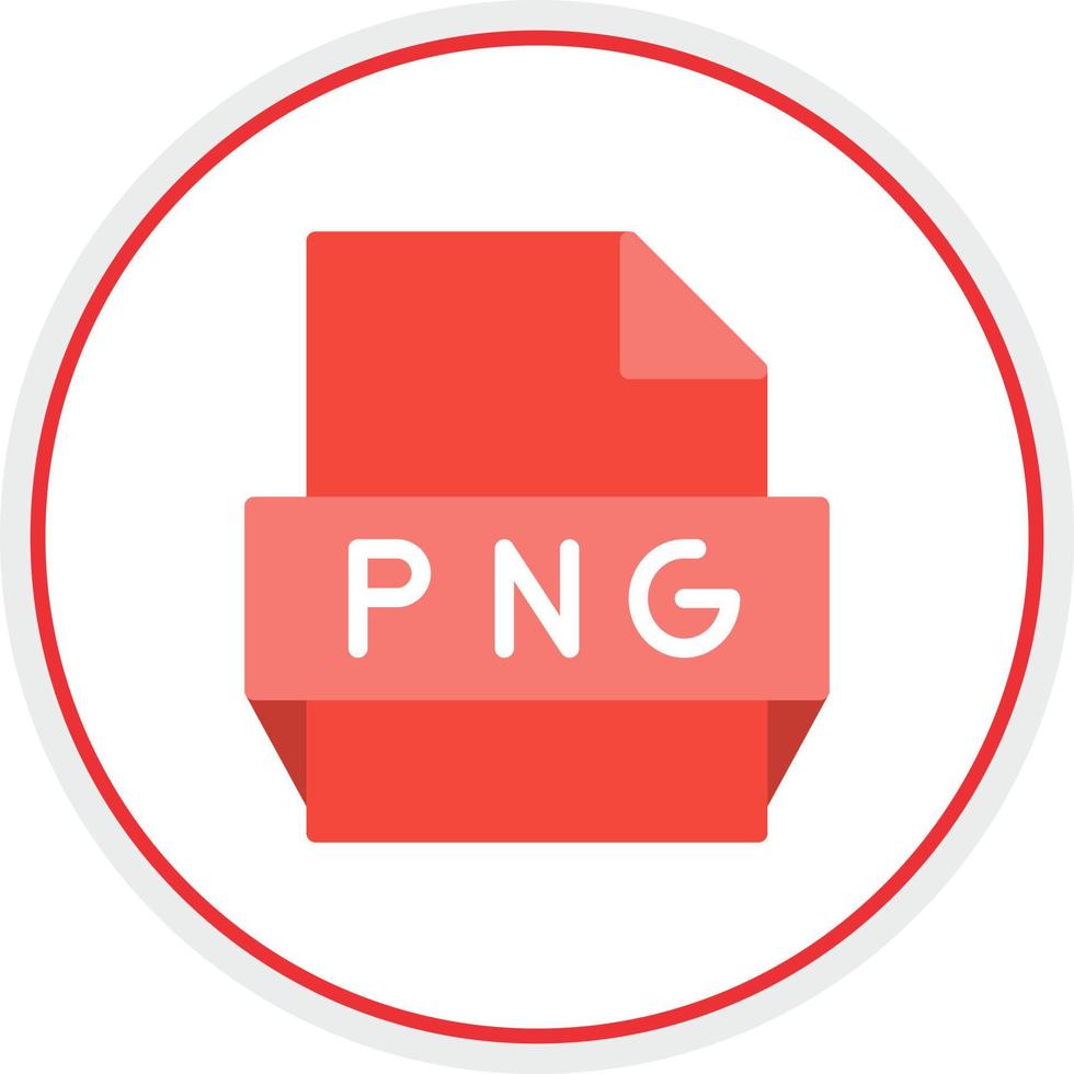 png-Dateiformat-Symbol vektor