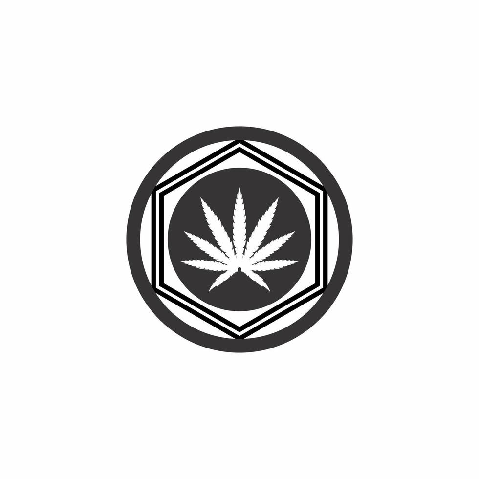 cannabis blad logotyp vektor fri med eps fil