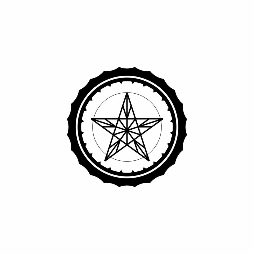 kostenloser Stern-Logo-Vektor mit eps-Datei vektor