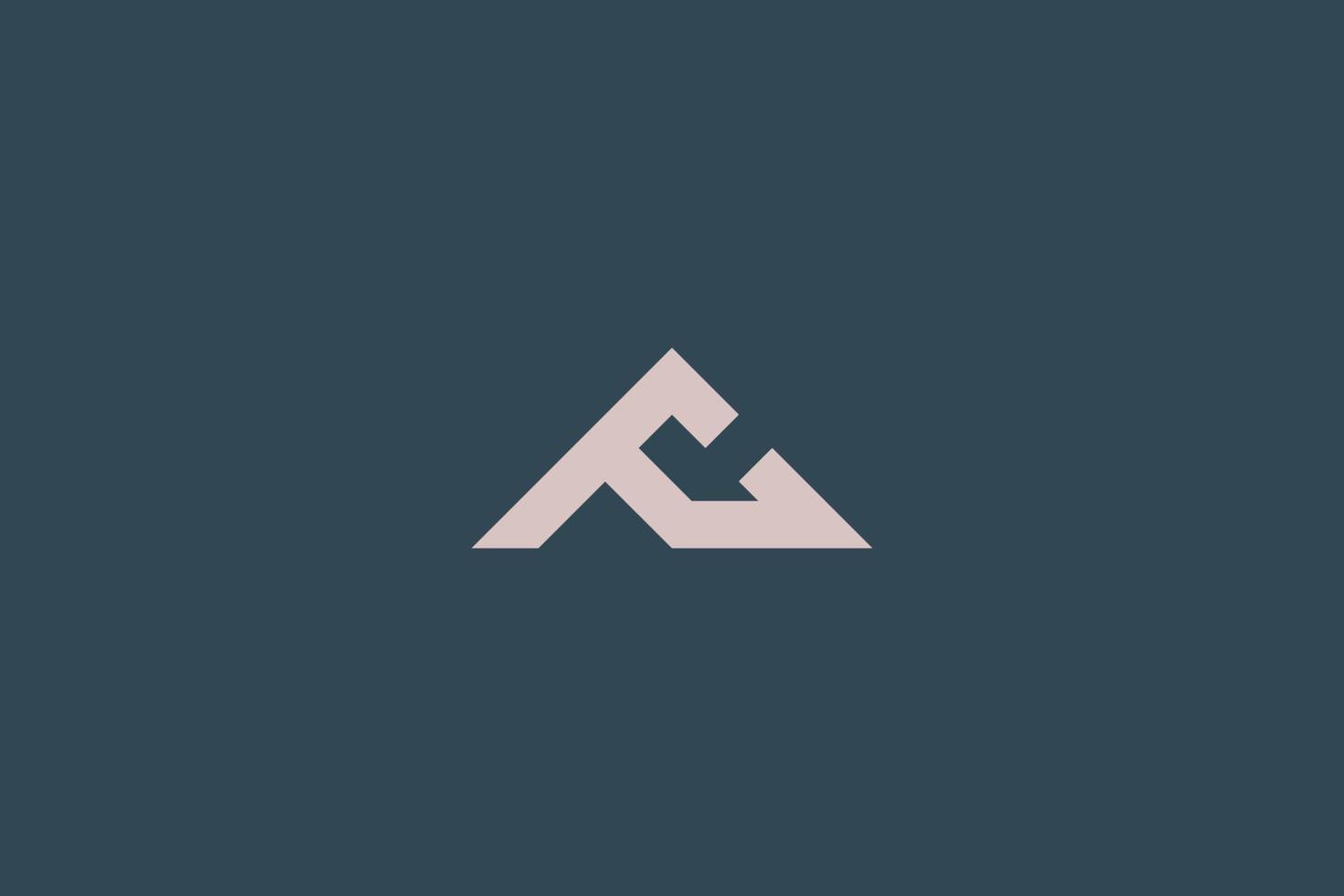 professionell brev ac logotyp vektor. minimal initialer alfabet företag identitet och branding företag vektor