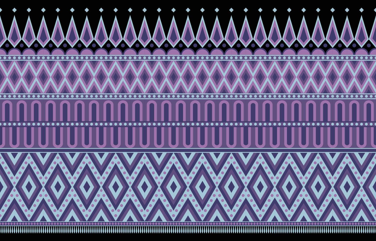 geometrisches ethnisches muster nahtlose blumenfarbe orientalisch. nahtloses Muster. Design für Stoff, Vorhang, Hintergrund, Teppich, Tapete, Kleidung, Verpackung, Batik, Stoffvektorillustration. vektor