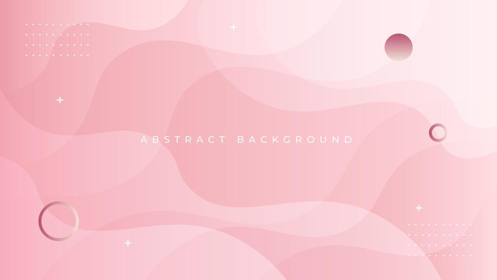 rosa gewelltes abstraktes Hintergrunddesign vektor