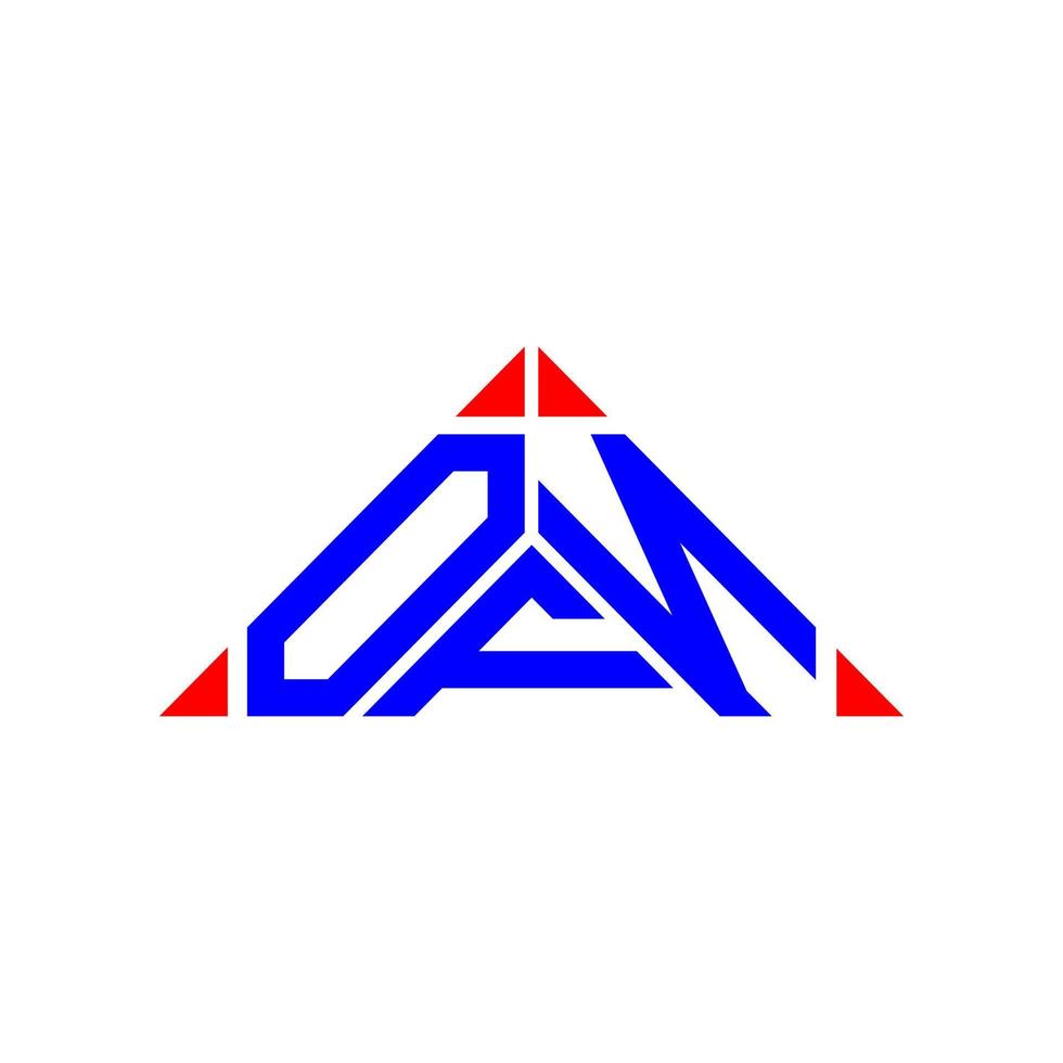 Ofn Letter Logo kreatives Design mit Vektorgrafik, von einfachem und modernem Logo. vektor