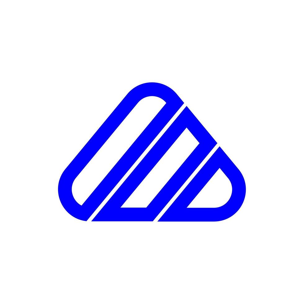 ood brev logotyp kreativ design med vektor grafisk, ood enkel och modern logotyp.