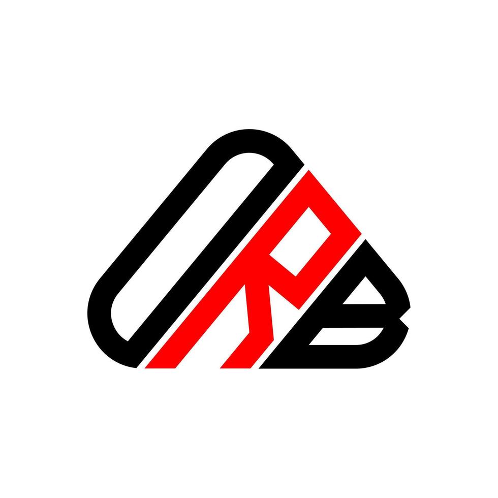 Orb Letter Logo kreatives Design mit Vektorgrafik, Orb einfaches und modernes Logo. vektor