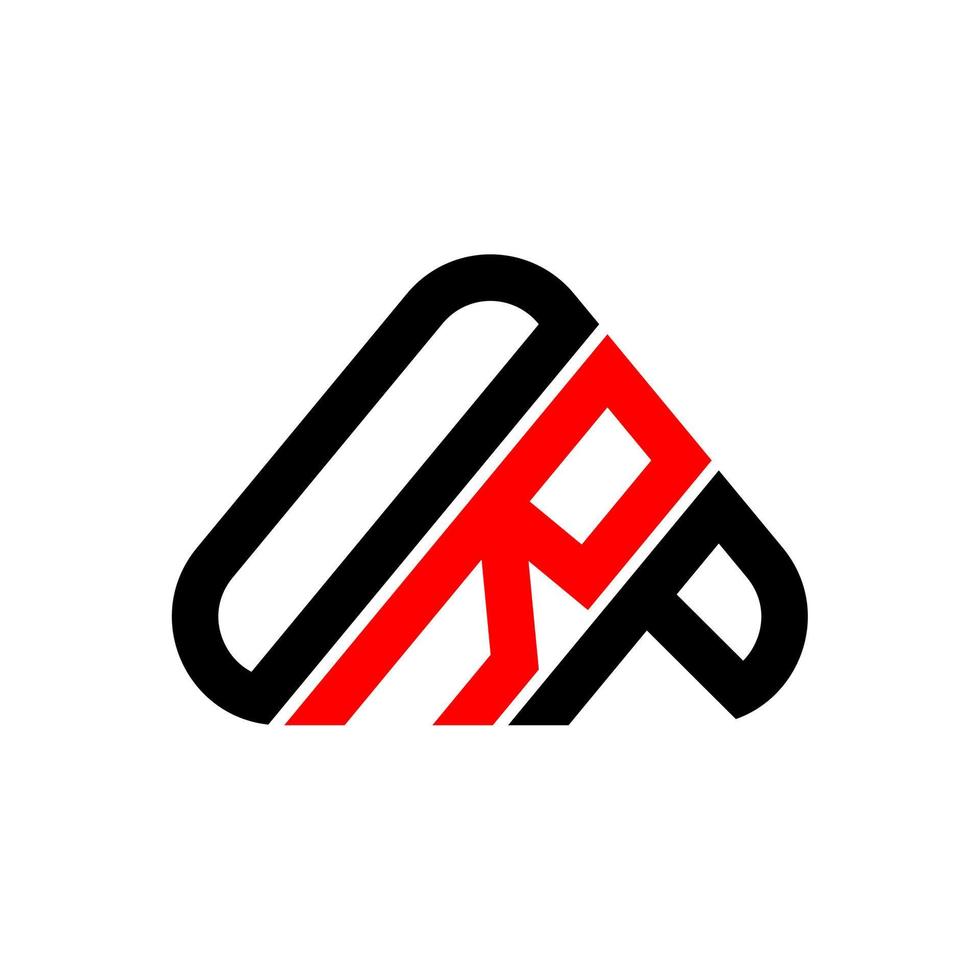 ORP Letter Logo kreatives Design mit Vektorgrafik, ORP einfaches und modernes Logo. vektor