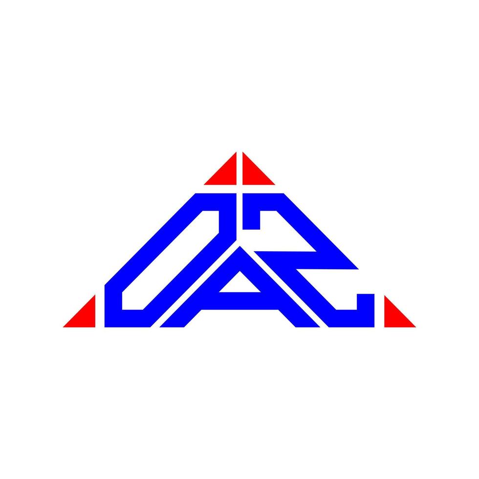 Oaz Letter Logo kreatives Design mit Vektorgrafik, Oaz einfaches und modernes Logo. vektor