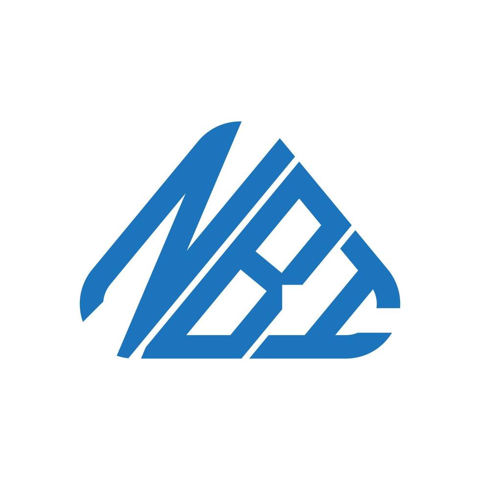 nbi Letter Logo kreatives Design mit Vektorgrafik, nbi einfaches und modernes Logo. vektor