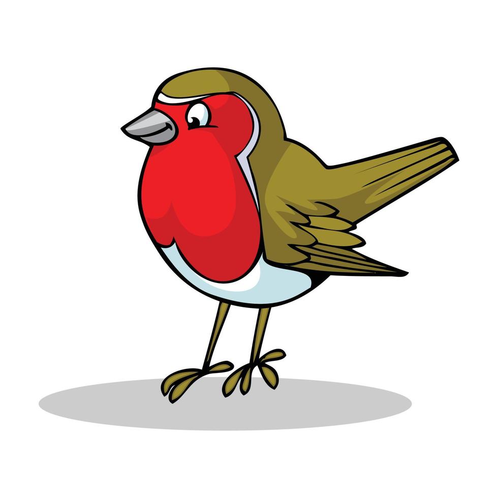 färgrik fågel vektor proffs illustration