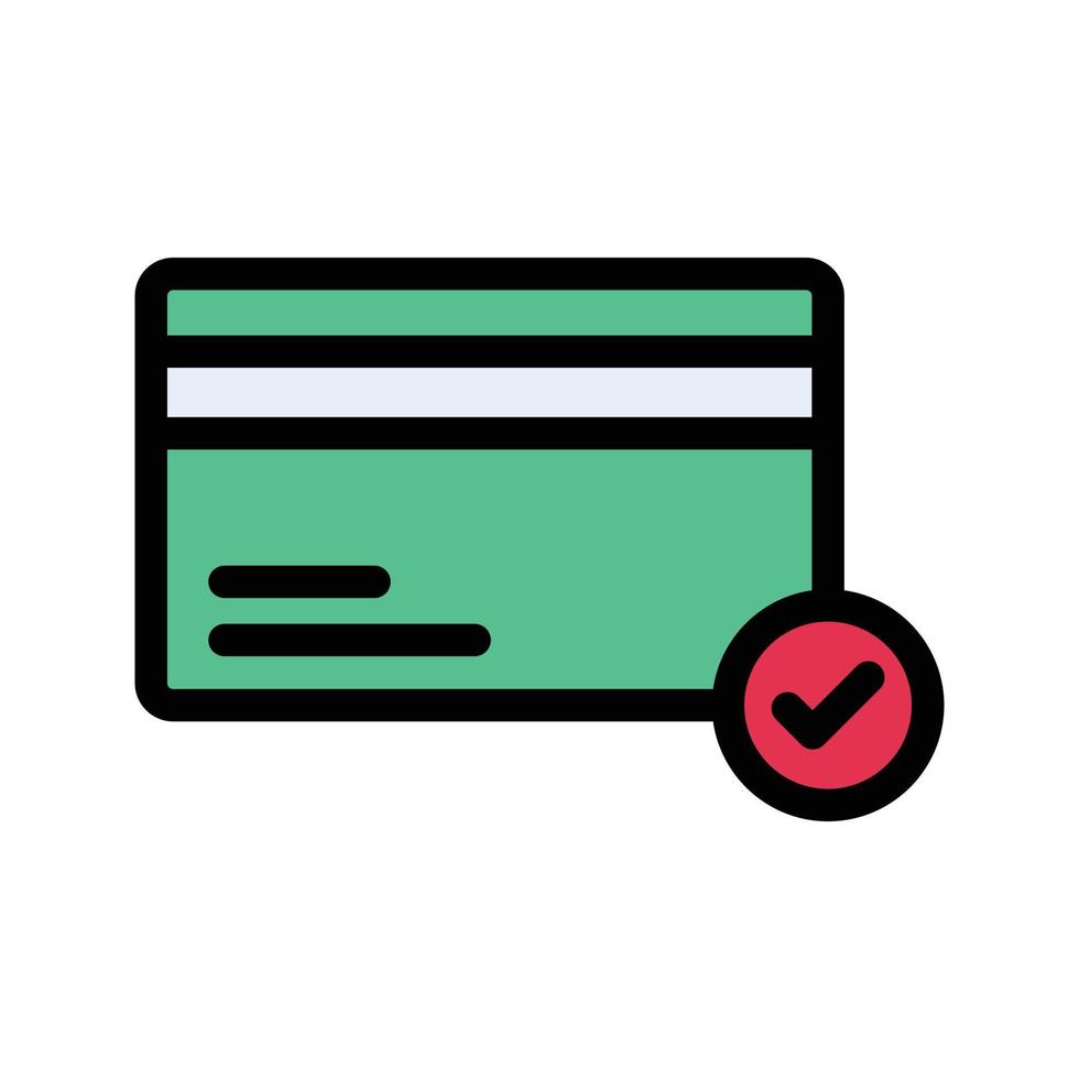 Kreditkarten-Vektorillustration auf einem Hintergrund. Premium-Qualitätssymbole. Vektorsymbole für Konzept und Grafikdesign. vektor