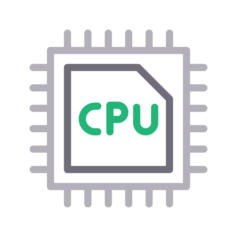 cpu chip vektor illustration på en bakgrund.premium kvalitet symbols.vector ikoner för begrepp och grafisk design.