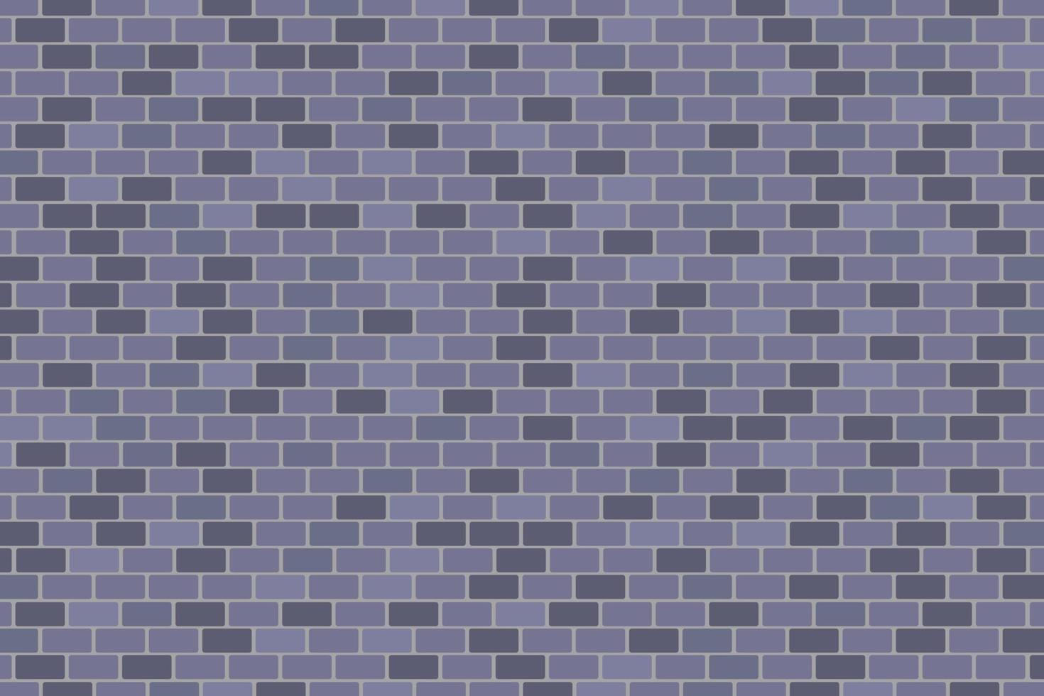 Backsteinmauer graue oder graue Beschaffenheitshintergrundtapete mit brauner Farbvektorillustration vektor