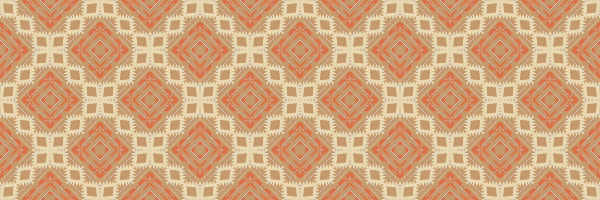 Batik Textil Ikat florales nahtloses Muster digitales Vektordesign für den Druck Saree Kurti Borneo Stoffrand Pinselsymbole Farbfelder Partykleidung vektor