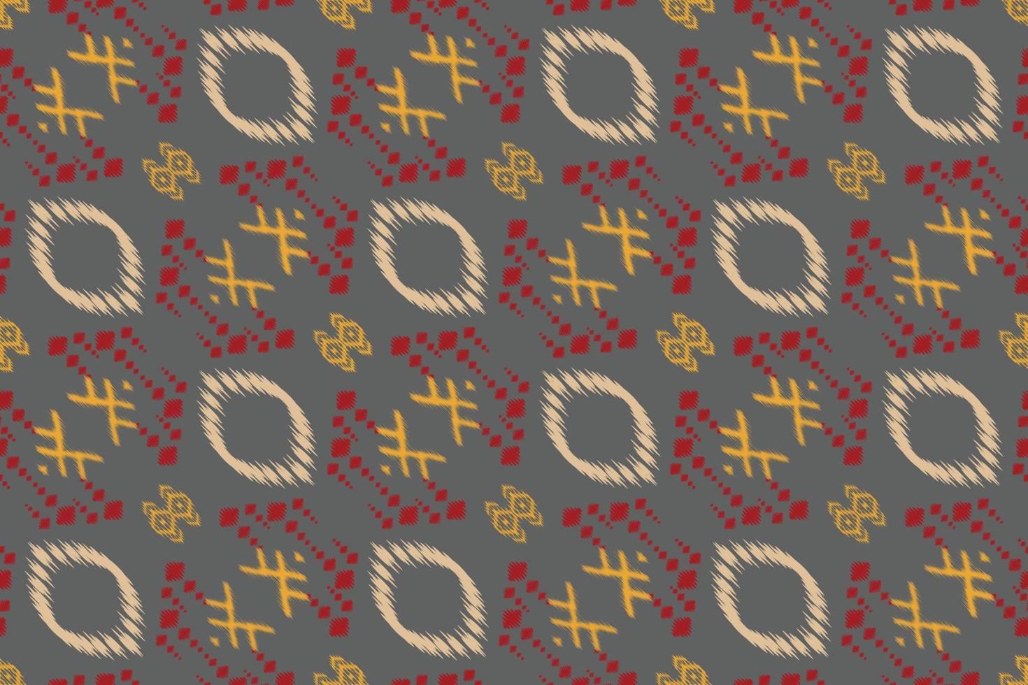 ikat mönster batik textil- sömlös mönster digital vektor design för skriva ut saree kurti borneo tyg gräns borsta symboler färgrutor fest ha på sig