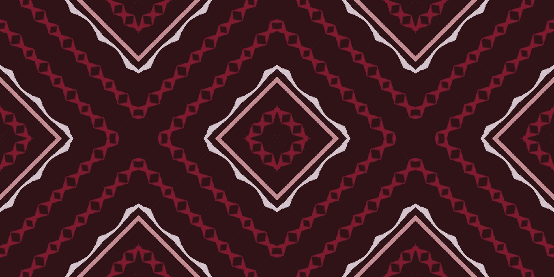 motiv ikat diamant batik textil- sömlös mönster digital vektor design för skriva ut saree kurti borneo tyg gräns borsta symboler färgrutor bomull