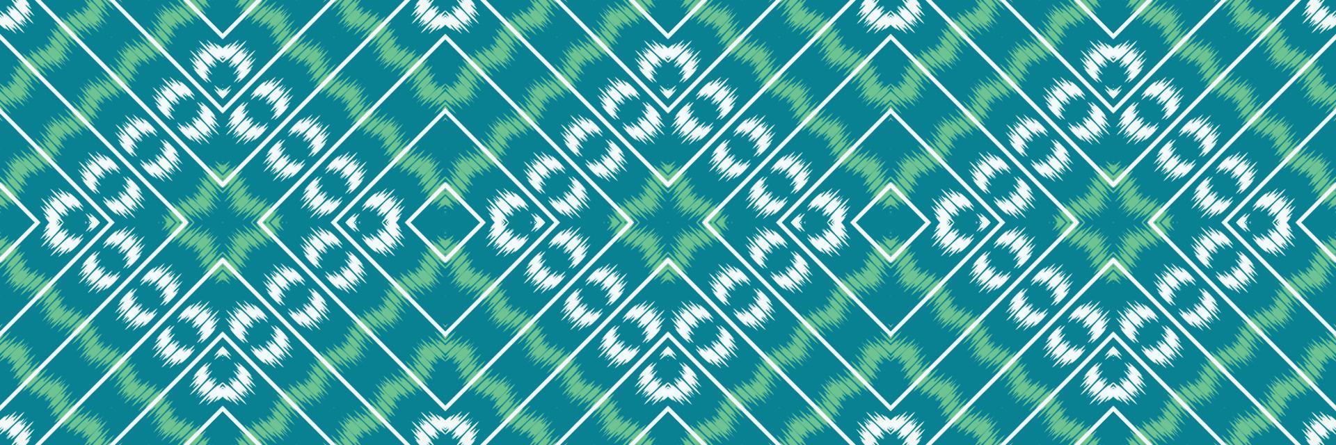 etnisk ikat textur batik textil- sömlös mönster digital vektor design för skriva ut saree kurti borneo tyg gräns borsta symboler färgrutor bomull