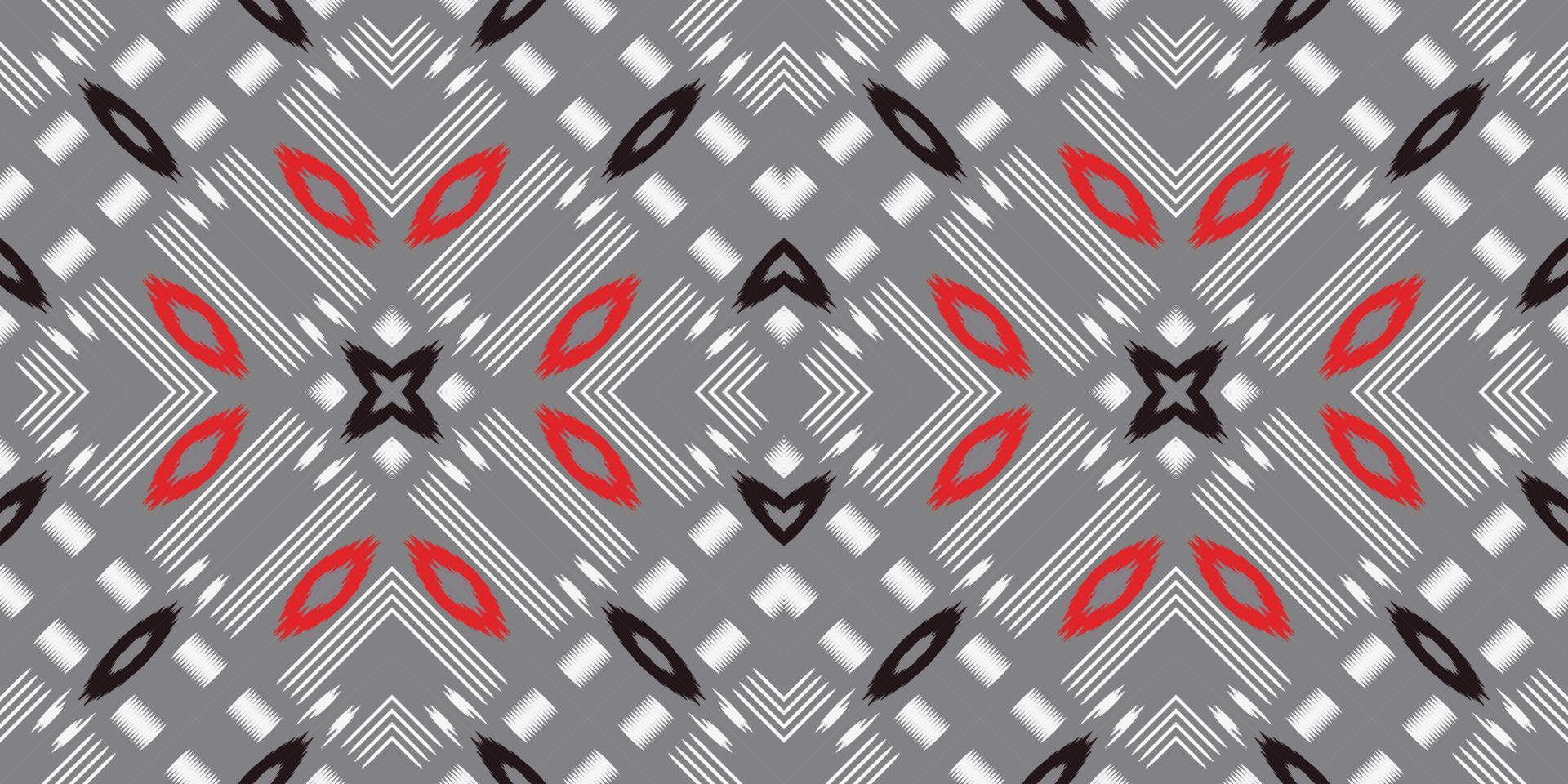 ikat punktiert nahtloses muster des tribal-hintergrundes. ethnische geometrische batik ikkat digitaler vektor textildesign für drucke stoff saree mughal pinsel symbol schwaden textur kurti kurtis kurtas