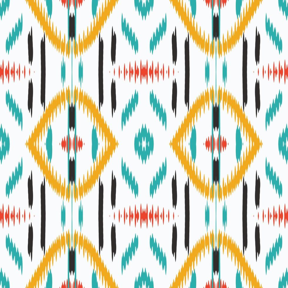 ikat prickar stam- sparre sömlös mönster. etnisk geometrisk batik ikkat digital vektor textil- design för grafik tyg saree mughal borsta symbol strängar textur kurti kurtis kurtas