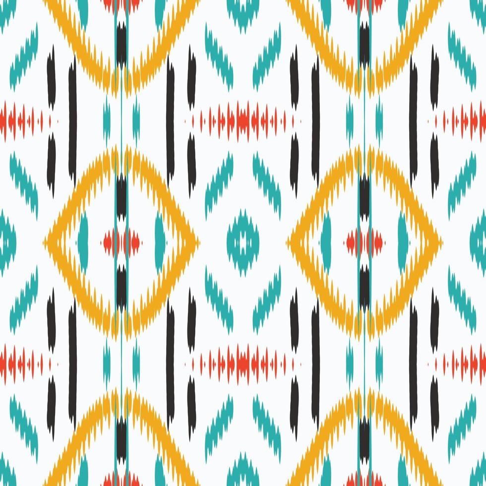 Ikat-Punkte Stammes-Chevron-nahtloses Muster. ethnische geometrische batik ikkat digitaler vektor textildesign für drucke stoff saree mughal pinsel symbol schwaden textur kurti kurtis kurtas