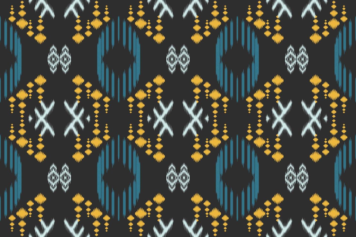 ikat mönster stam- bakgrund sömlös mönster. etnisk geometrisk batik ikkat digital vektor textil- design för grafik tyg saree mughal borsta symbol strängar textur kurti kurtis kurtas