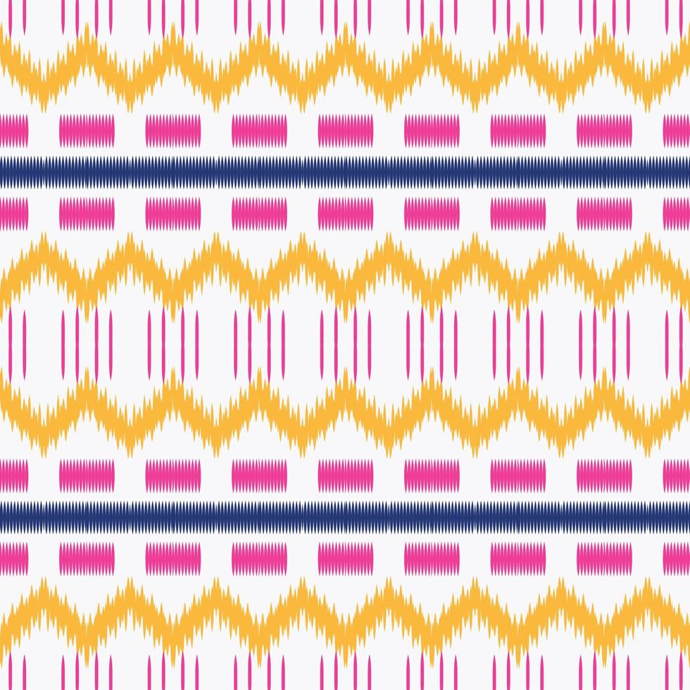 ikat prickar stam- bakgrund sömlös mönster. etnisk geometrisk ikkat batik digital vektor textil- design för grafik tyg saree mughal borsta symbol strängar textur kurti kurtis kurtas