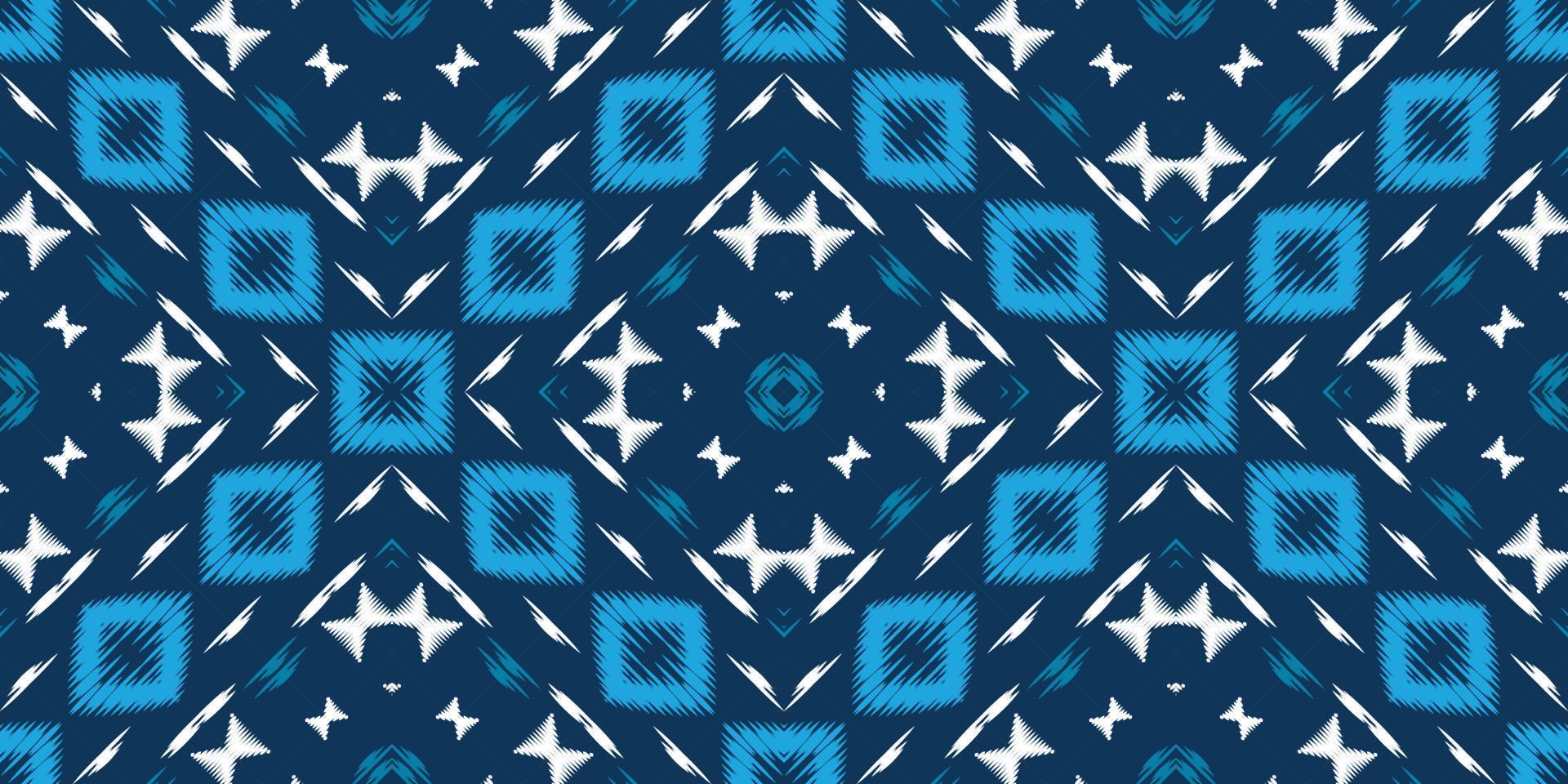 ikat blommig stam- sparre sömlös mönster. etnisk geometrisk ikkat batik digital vektor textil- design för grafik tyg saree mughal borsta symbol strängar textur kurti kurtis kurtas