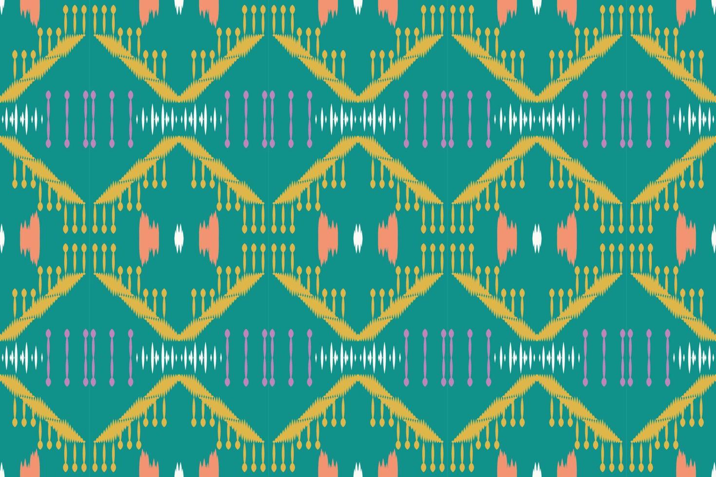 afrikansk ikat prickar stam- Färg borneo scandinavian batik bohemisk textur digital vektor design för skriva ut saree kurti tyg borsta symboler färgrutor