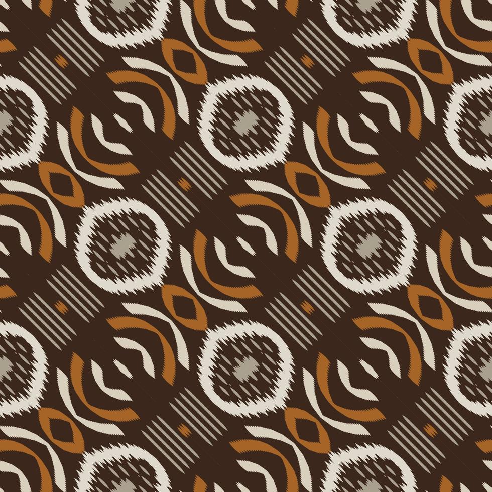 etnisk ikat vektor batik textil- sömlös mönster digital vektor design för skriva ut saree kurti borneo tyg gräns borsta symboler färgrutor bomull