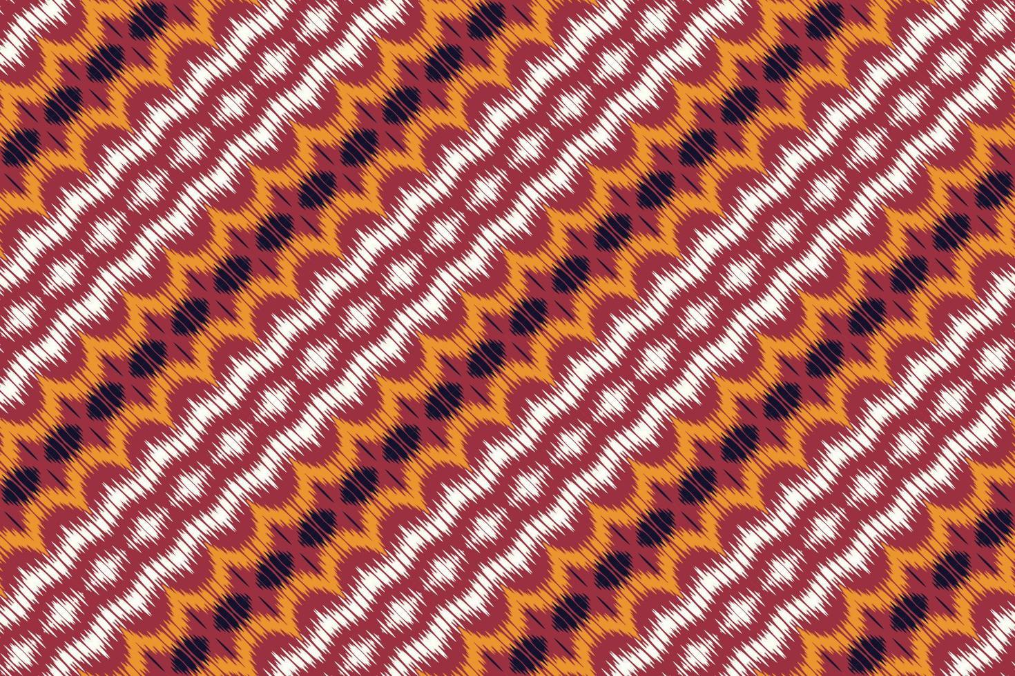 ikat mönster stam- aztec sömlös mönster. etnisk geometrisk ikkat batik digital vektor textil- design för grafik tyg saree mughal borsta symbol strängar textur kurti kurtis kurtas